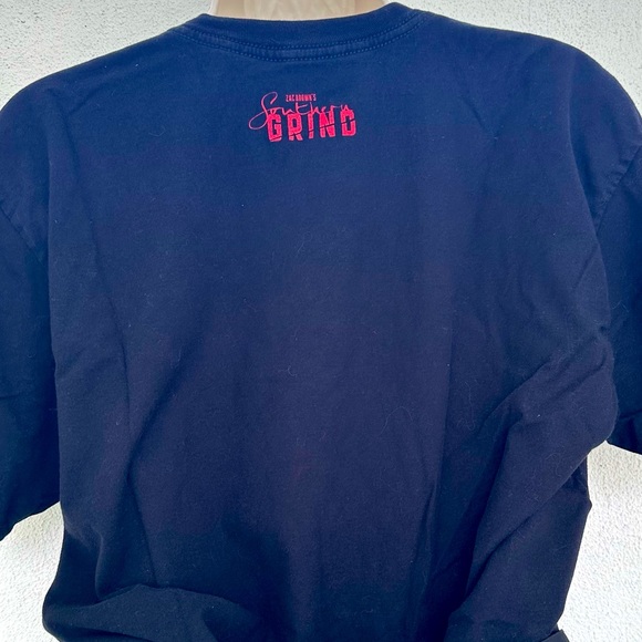 Zac Brown’s Southern Ground, black T-shirt with red design, Large, made in USA - Picture 3 of 4